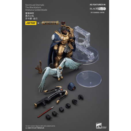 JoyToy - Stormcast Eternals The Blacktalons - Shakana Goldenblade 1/18 - Warhammer Age of Sigmar