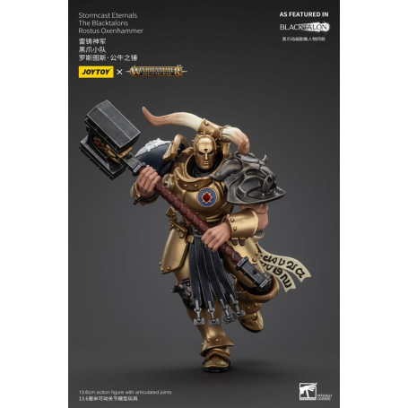 JoyToy - Stormcast Eternals The Blacktalons - Rostus Oxen hammer 1/18 - Warhammer Age of Sigmar