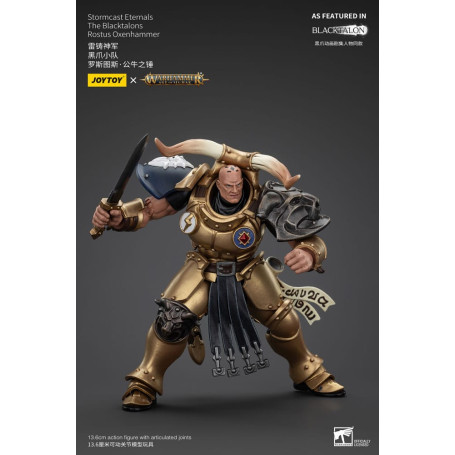 JoyToy - Stormcast Eternals The Blacktalons - Rostus Oxen hammer 1/18 - Warhammer Age of Sigmar