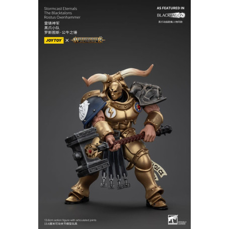 JoyToy - Stormcast Eternals The Blacktalons - Rostus Oxen hammer 1/18 - Warhammer Age of Sigmar