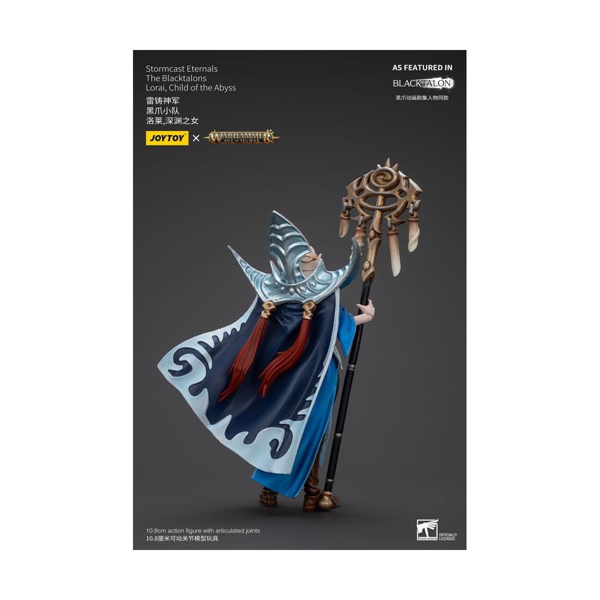 JoyToy - Stormcast Eternals The Blacktalons - Lorai Child of the Abyss 1/18 - Warhammer Age of Sigmar
