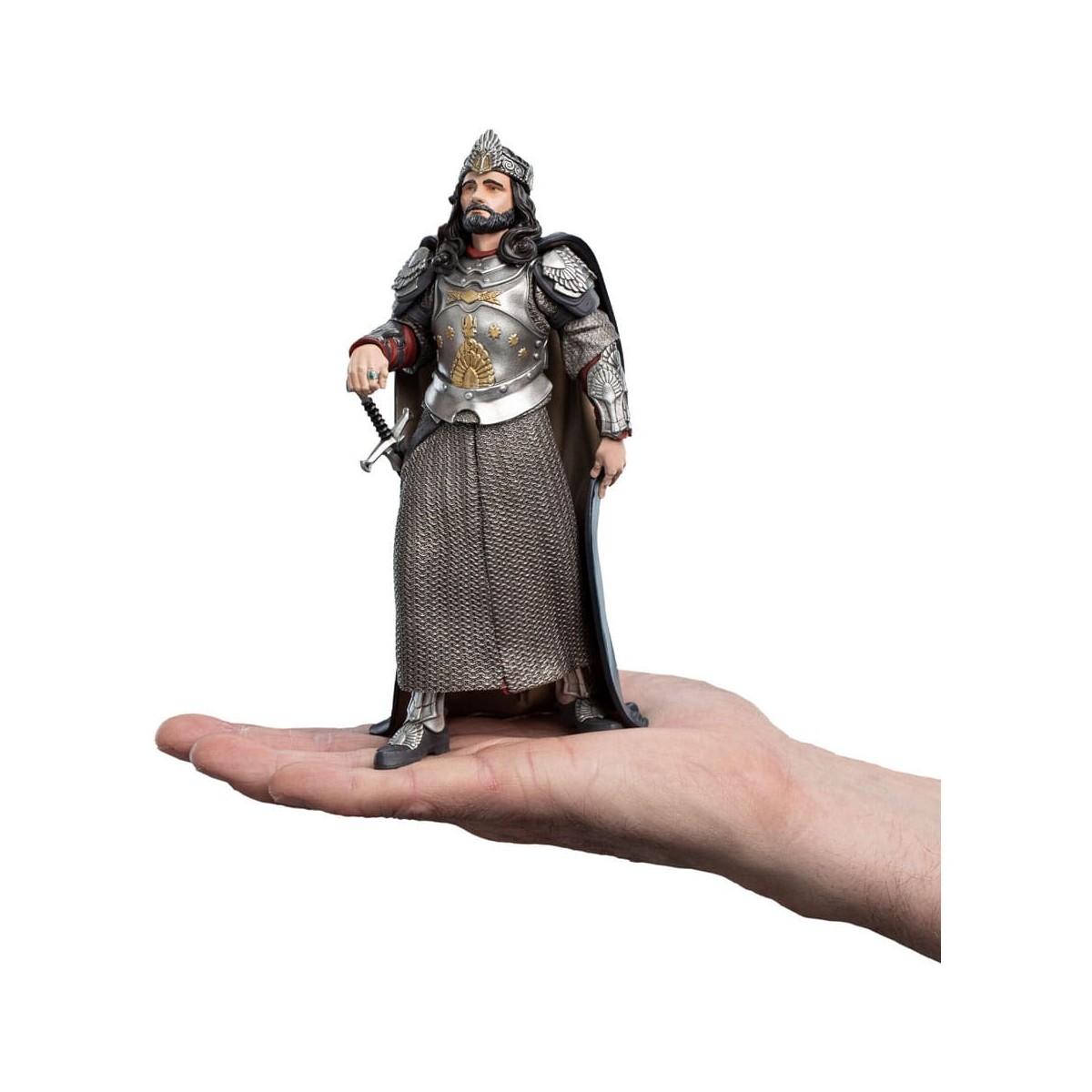 Weta Statue Vinyl Der Herr der Ringe - Mini Epics - König Aragorn