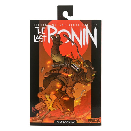 NECA - IDW Comics - Ultimate FLASHBACK MICHELAGELO The Last Ronin - TMNT - Teenage Mutant Ninja Turtles