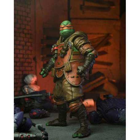 NECA - IDW Comics - Ultimate FLASHBACK MICHELAGELO The Last Ronin - TMNT - Teenage Mutant Ninja Turtles