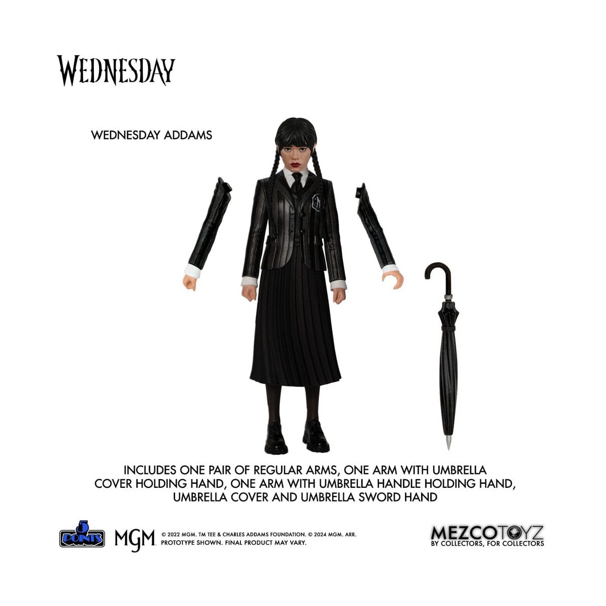 Mezco 5 Punkte - Wednesday & Enid Box Set - Wednesday