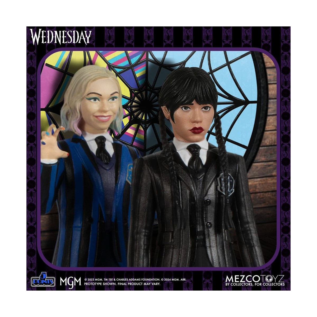 Mezco 5 Punkte - Wednesday & Enid Box Set - Wednesday