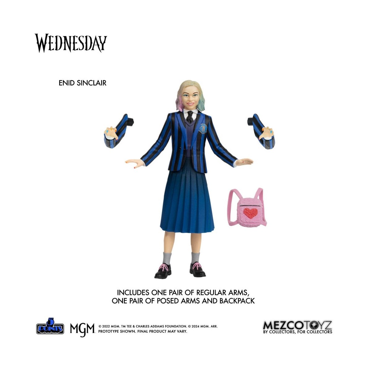 Mezco 5 Punkte - Wednesday & Enid Box Set - Wednesday