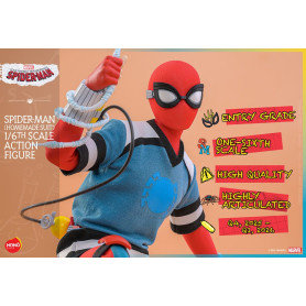 Hot Toys/Hono Studio - Marvel - Ihr treuer Diener Spider-Man - Spider-Man (Homemade Suit) 1/6