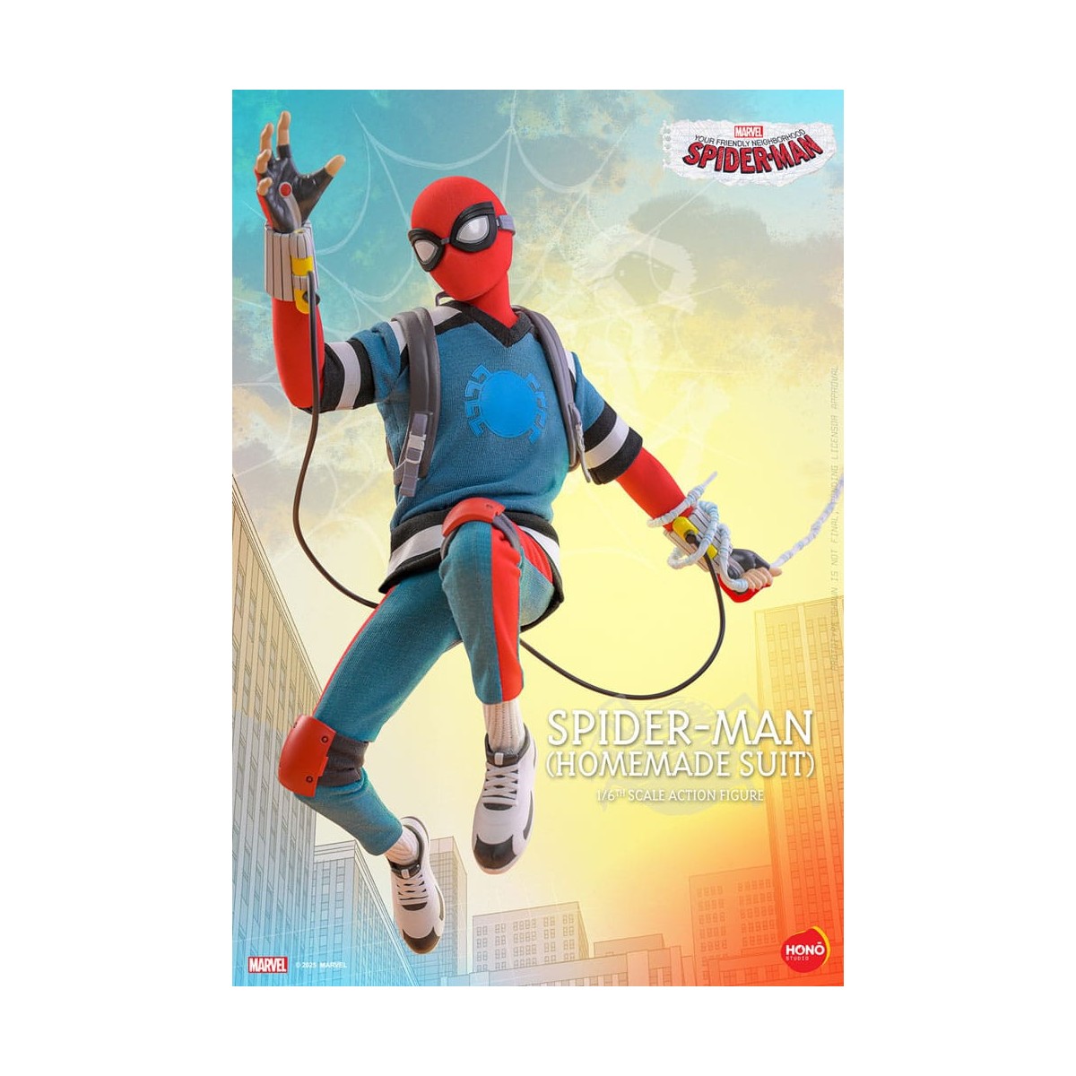Hot Toys/Hono Studio - Marvel - Ihr treuer Diener Spider-Man - Spider-Man (Homemade Suit) 1/6