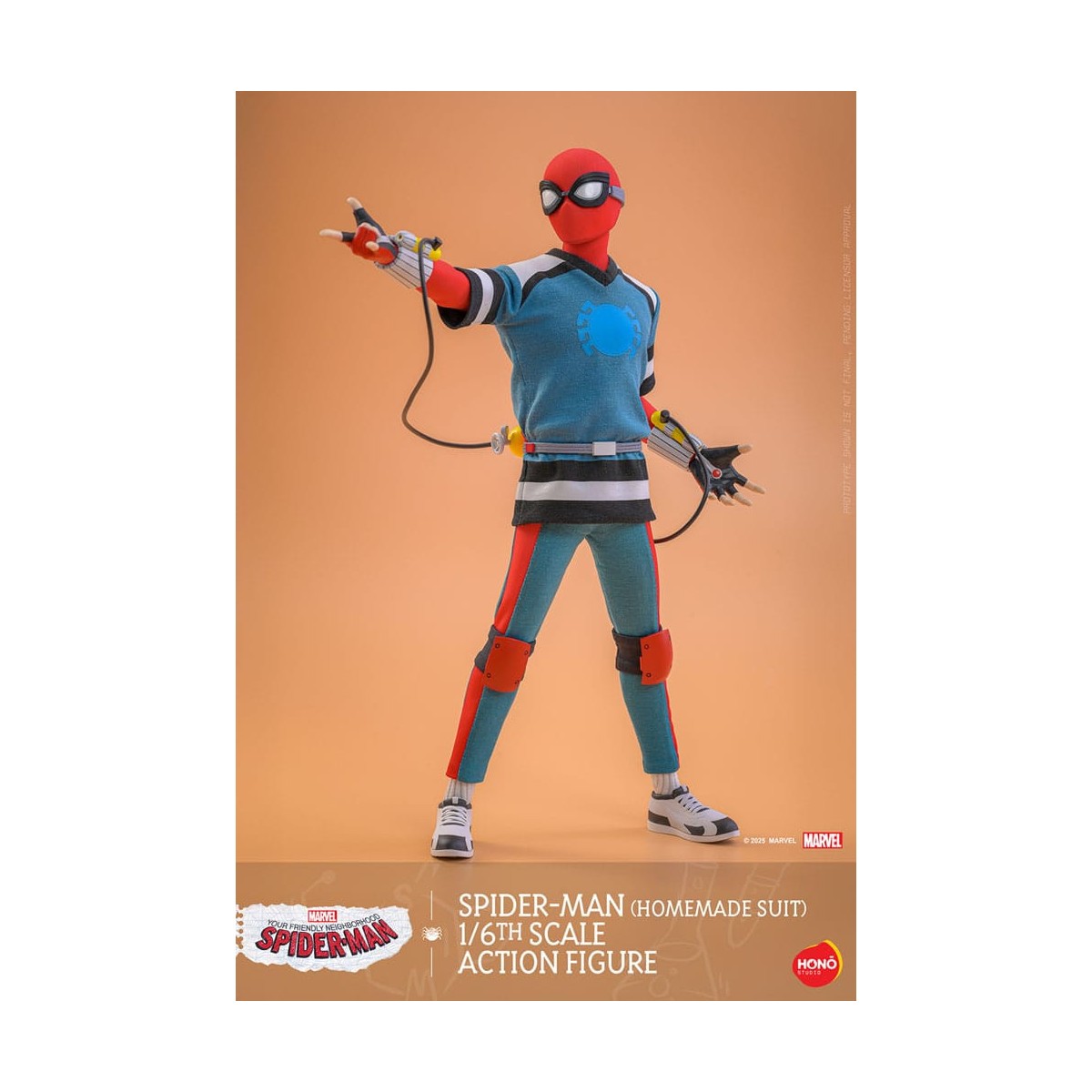 Hot Toys/Hono Studio - Marvel - Ihr treuer Diener Spider-Man - Spider-Man (Homemade Suit) 1/6