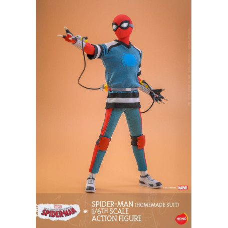 Hot Toys/Hono Studio - Marvel - Ihr treuer Diener Spider-Man - Spider-Man (Homemade Suit) 1/6