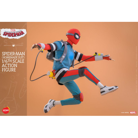 Hot Toys/Hono Studio - Marvel - Ihr treuer Diener Spider-Man - Spider-Man (Homemade Suit) 1/6
