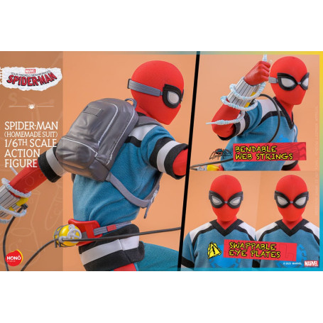 Hot Toys/Hono Studio - Marvel - Ihr treuer Diener Spider-Man - Spider-Man (Homemade Suit) 1/6