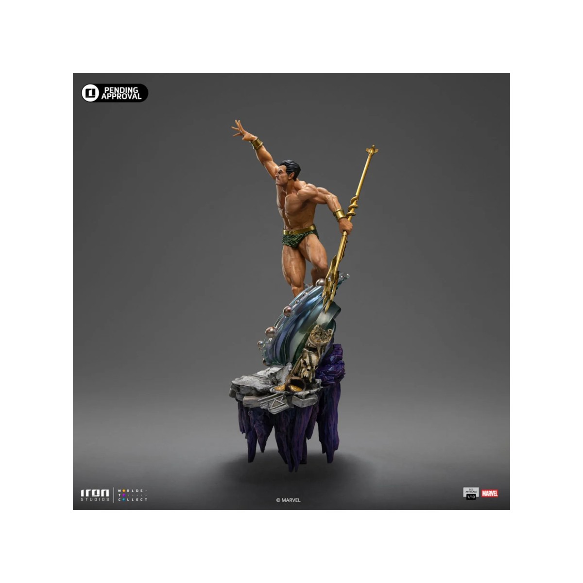 Iron Studios Marvel - Namor 1/10 BDS Art Scale - Infinity Gauntlet Diorama