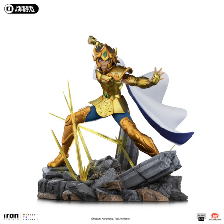 Iron Studios - Saint Seiya - Leo Aiolia BDS Art Scale 1/10 - Die Ritter des Zodiakus Aior des Löwen