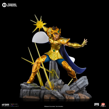 Iron Studios - Saint Seiya - Leo Aiolia BDS Art Scale 1/10 - Die Ritter des Zodiakus Aior des Löwen
