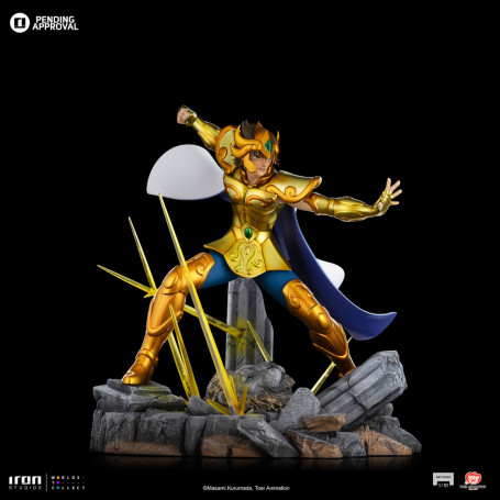 Iron Studios - Saint Seiya - Leo Aiolia BDS Art Scale 1/10 - Die Ritter des Zodiakus Aior des Löwen