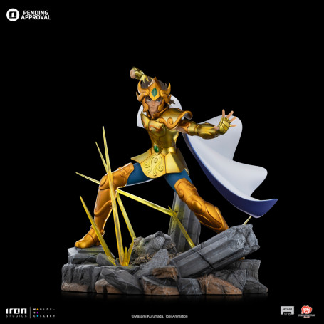 Iron Studios - Saint Seiya - Leo Aiolia BDS Art Scale 1/10 - Die Ritter des Zodiakus Aior des Löwen