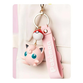 Funism Pokemon Keychain Schlüsselanhänger Rondoudou - Jigglypuff - Purin