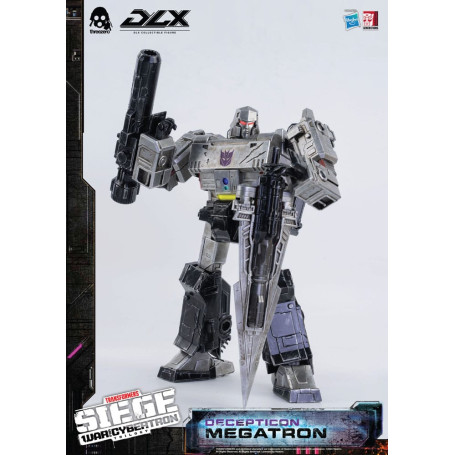 Three0 Transformers - DLX MEGATRON - War For Cybertron Trilogy