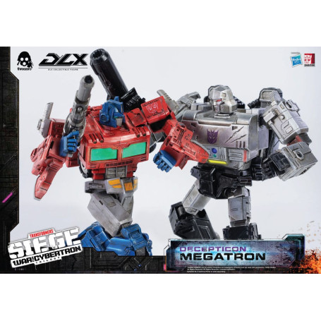 Three0 Transformers - DLX MEGATRON - War For Cybertron Trilogy