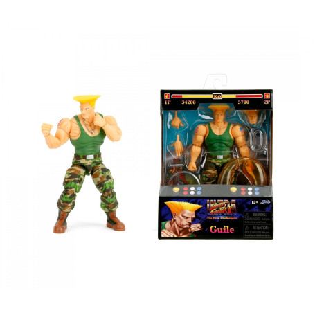 Jada Toys - GUILE 1/12 - Ultra Street Fighter II: The Final Challengers - Serie 3