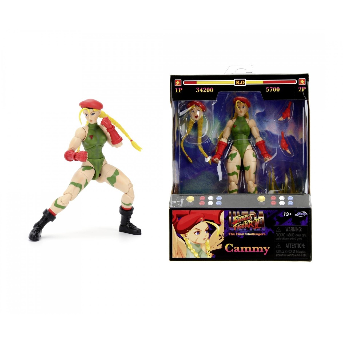 Jada Toys - CAMMY 1/12 - Ultra Street Fighter II: The Final Challengers - Serie 3
