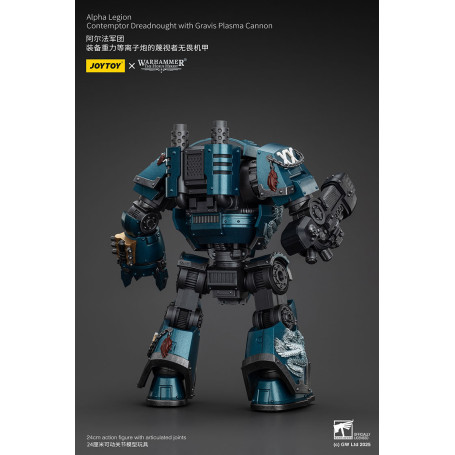 Joytoy - Warhammer - Alpha Legion - Contemptor Dreadnought with Gravis Plasma Cannon - The Horus Heresy