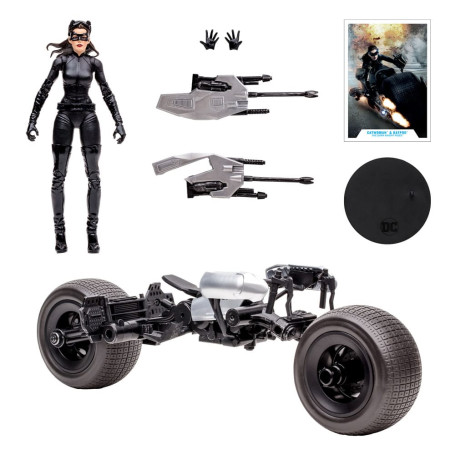 Mc Farlane - DC Multiverse - Batpod mit Catwoman 1/12 (The Dark Knight Rise)