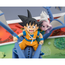 Bandai Dragon Ball Daima Figuarts Zero - Son Goku (mini) & Supreme Kai (mini) Welcome to the great Adventure!