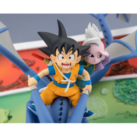 Bandai Dragon Ball Daima Figuarts Zero - Son Goku (mini) & Supreme Kai (mini) Welcome to the great Adventure!