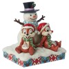 Enesco - Tic & Tac Schneemann - Disney Traditions by Jim Shore