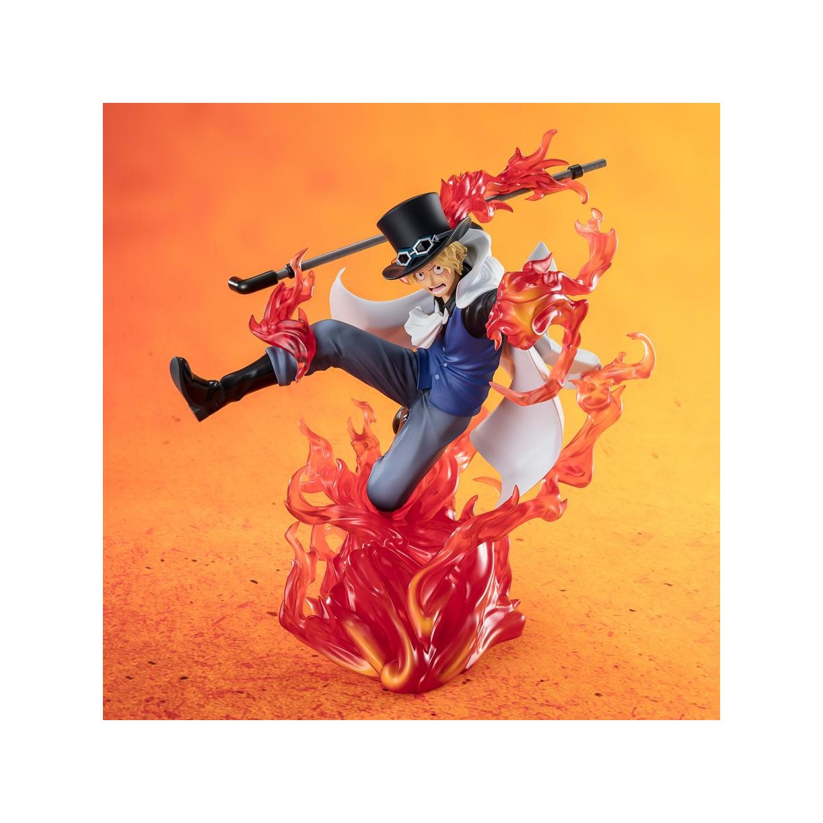 Bandai One Piece - Sabo - Fire Fist Rook Check - Figuarts Zero Extra Battle
