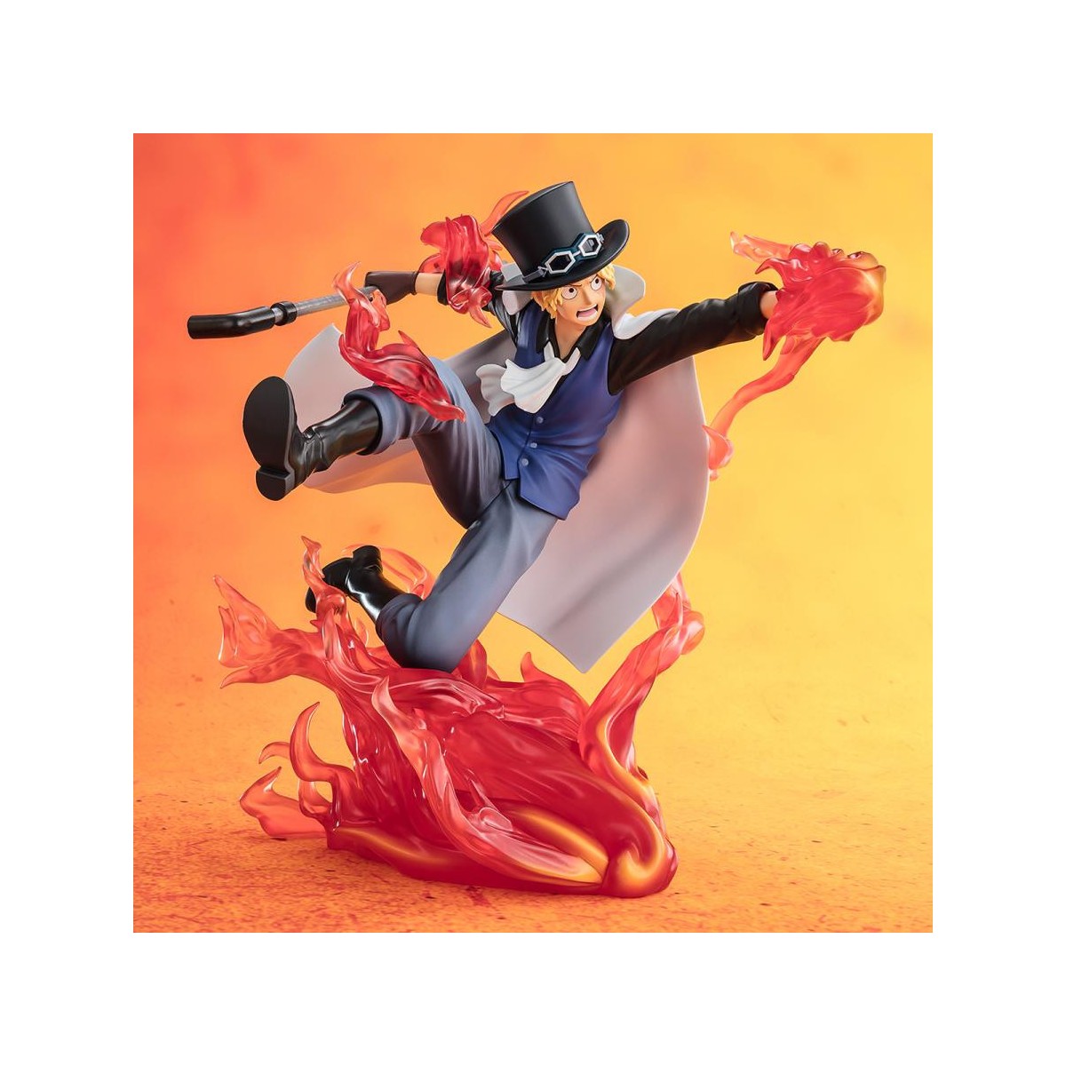 Bandai One Piece - Sabo - Fire Fist Rook Check - Figuarts Zero Extra Battle