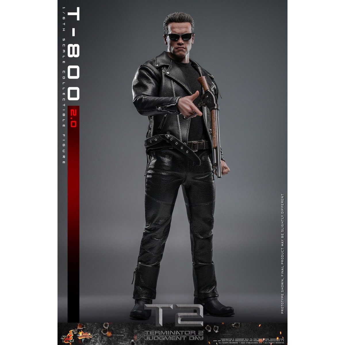 Hot Toys - Terminator 2: Judgment Day MMS 1/6 - Battle Damaged T-800 V2.0