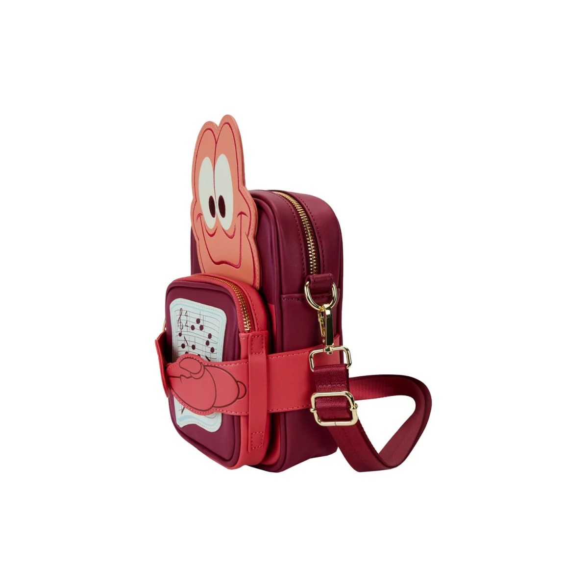 Disney Die kleine Meerjungfrau - Loungefly Umhängetasche Figural Arc 35th Anniversary Sebastian