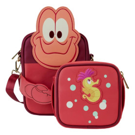Disney Die kleine Meerjungfrau - Loungefly Umhängetasche Figural Arc 35th Anniversary Sebastian