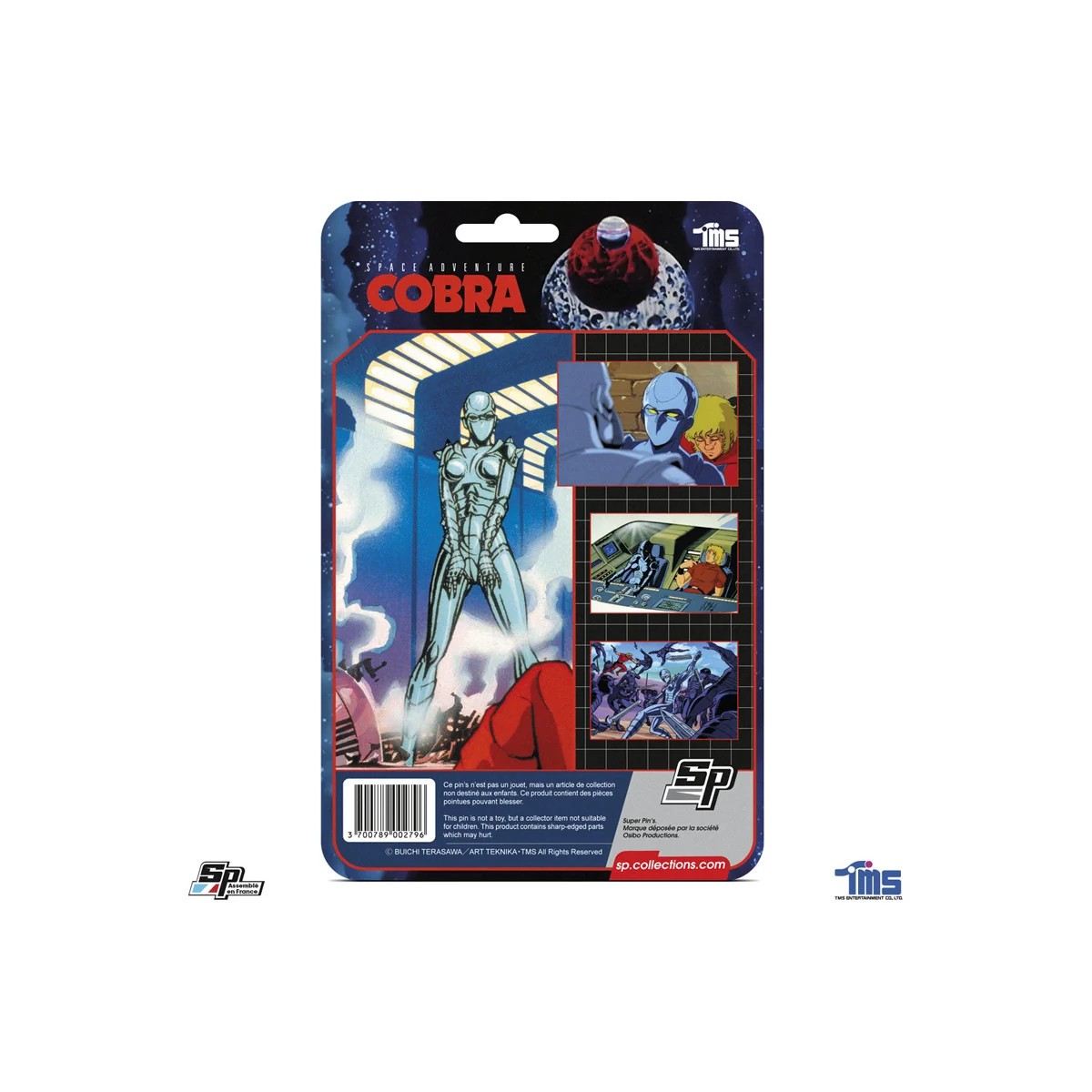 SP Collections - Cobra Super Pins Blisterkarte - COBRA