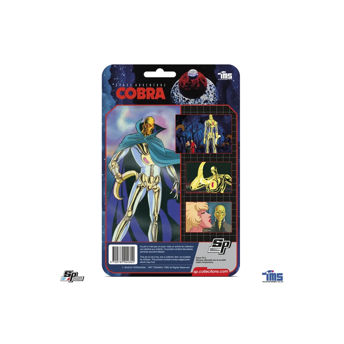 SP Collections - Cobra Super Pins Blister Card - CRYSTAL BOY - Der Mann aus Glas