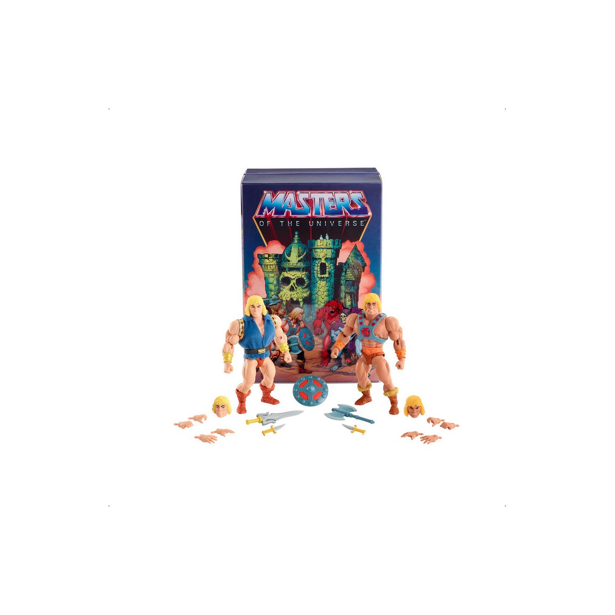 Masters of the Universe ORIGINS - He-Man & Prince Adam 2-Pack SDCC 2019 - OCCASION