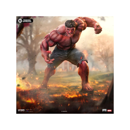 Iron Studios - Marvel - RED HULK Arts Scale 1/10 - Captain America: Brave New World BDS Arts Scale 1/10