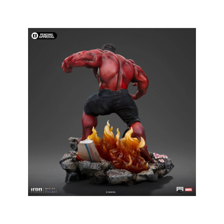 Iron Studios - Marvel - RED HULK Arts Scale 1/10 - Captain America: Brave New World BDS Arts Scale 1/10