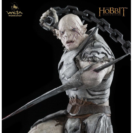 Weta Statue Le Hobbit - Azog Commander of Legions