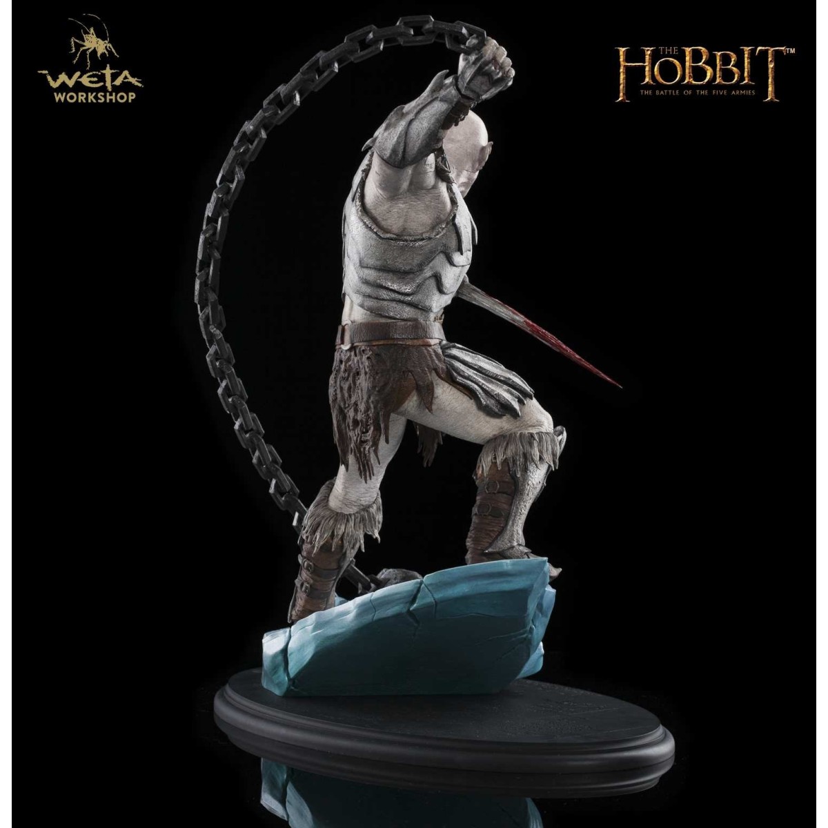 Weta Statue Le Hobbit - Azog Commander of Legions