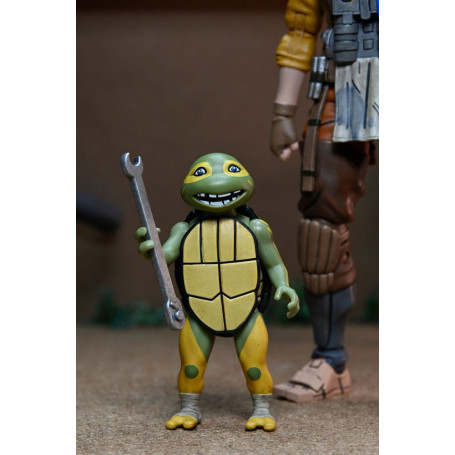 NECA - IDW Comics - Grammy April mit Baby Yi & Moja - The Last Ronin The Lost Years - TMNT