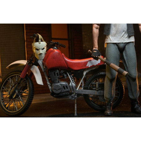 Neca - TMNT - Casey Jones with Dirt Bike - Teenage Mutant Ninja Turtles - Die Ninja Turtles - The Movie
