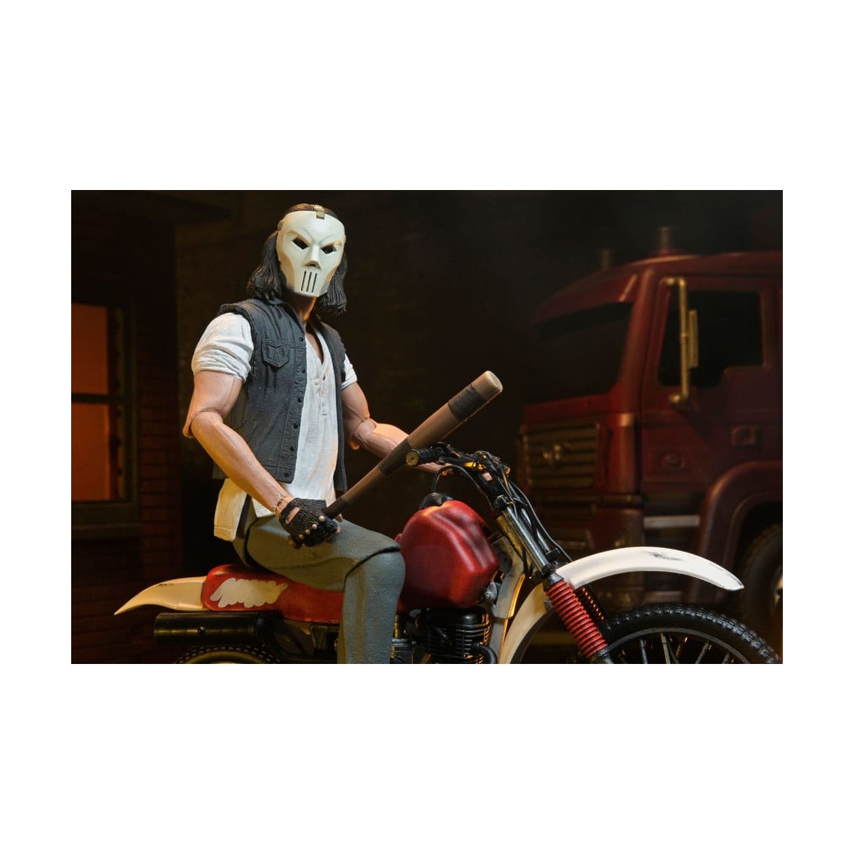 Neca - TMNT - Casey Jones with Dirt Bike - Teenage Mutant Ninja Turtles - Die Ninja Turtles - The Movie
