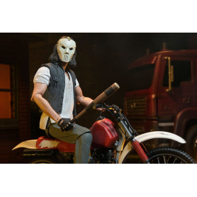 Neca - TMNT - Casey Jones with Dirt Bike - Teenage Mutant Ninja Turtles - Die Ninja Turtles - The Movie