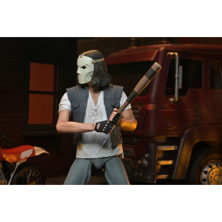 Neca - TMNT - Casey Jones with Dirt Bike - Teenage Mutant Ninja Turtles - Die Ninja Turtles - The Movie
