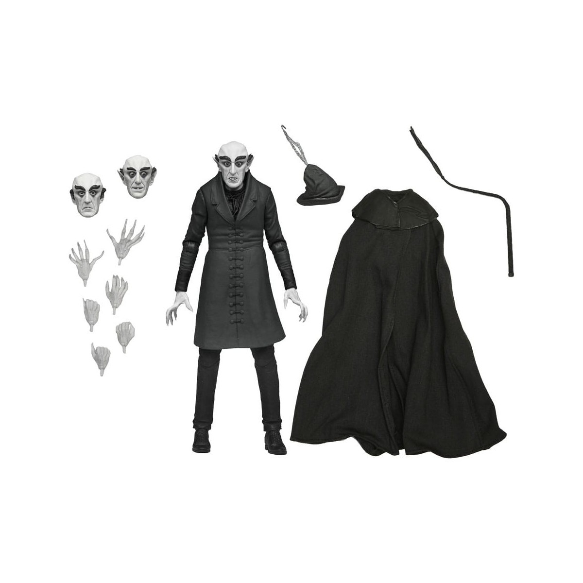 NECA - Ultimate Count Orlok (Nosferatu) Black & White Version - Universal Monsters